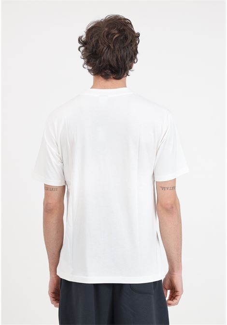 White Hoops graphic men's t-shirt NEW BALANCE | MT41598SST108